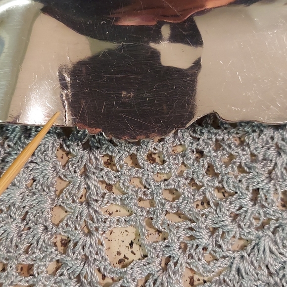 Silverplated oval of Serving Bread - Picture 4 of 9